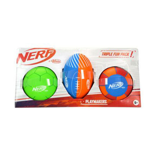 Wahu Nerf Playmakers (Pack of 3)