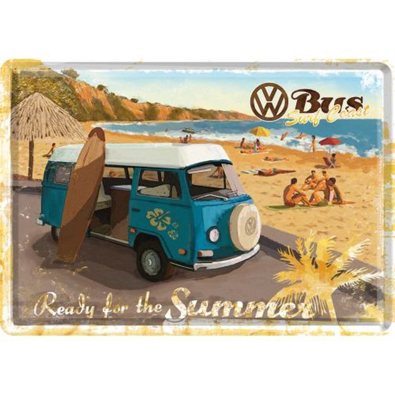 Nostalgic-Art Metal Postcard VW