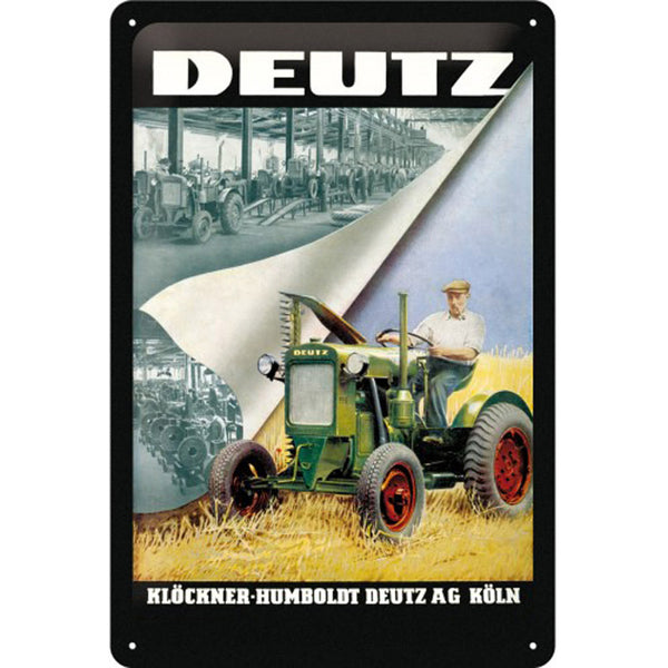 Nostalgic-Art Deutz Medium Sign (20x30cm)