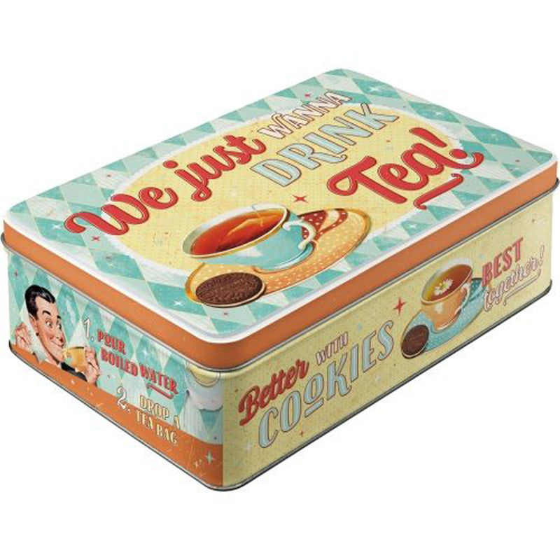 Nostalgic-Art Flat Storage Tin (23x16x7cm)