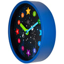 NeXtime Apollo Stylish Wall Clock 26cm (Black/Multi)