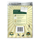 Orange Nostalgic-Art Metal Postcard Mini Yours Truly