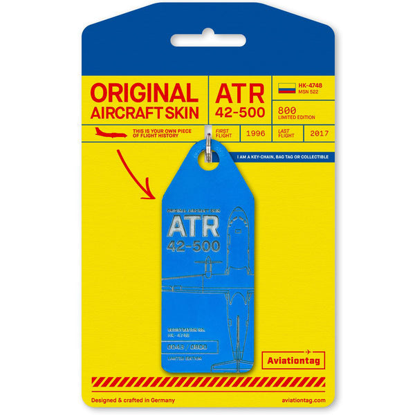 Aviationtag ATR 42 Satena (Blue)