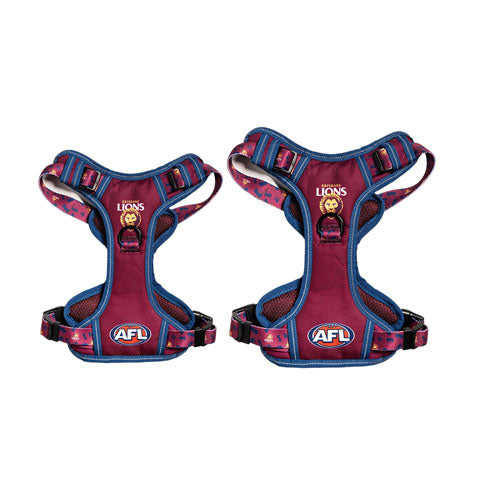 AFL Brisbane Lions Pet Harness