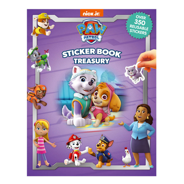 Nick Paw Patrol Girls Treasury Sticker Book