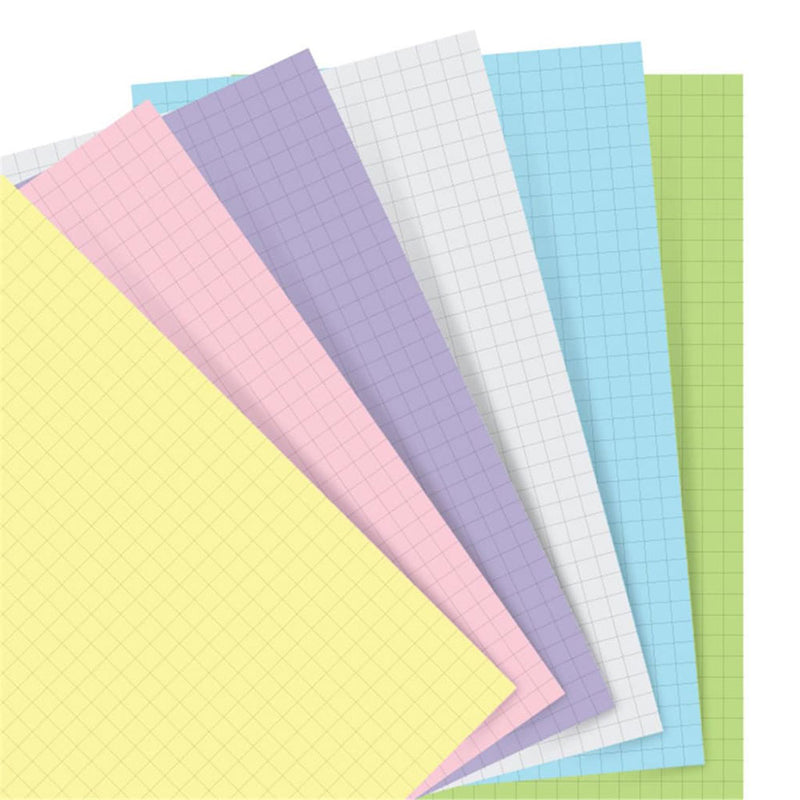 Filofax Pastel Personal Notispaper Refill 60pk