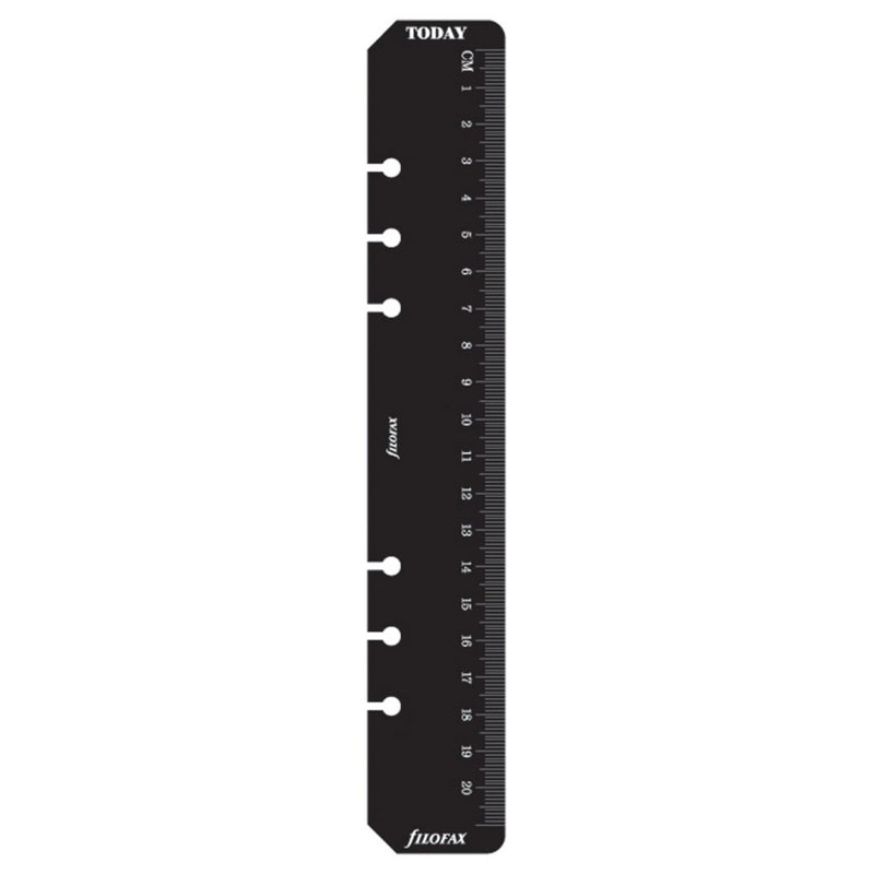 Filofax A5 Ruler/Page Marker (Black)