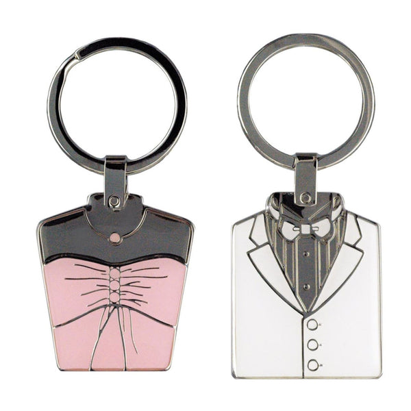 Lifefx Wedding Keyring (Pink/White)