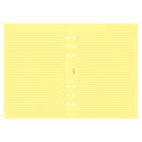 Filofax Ruled A5 Notepaper Refill (Yellow)