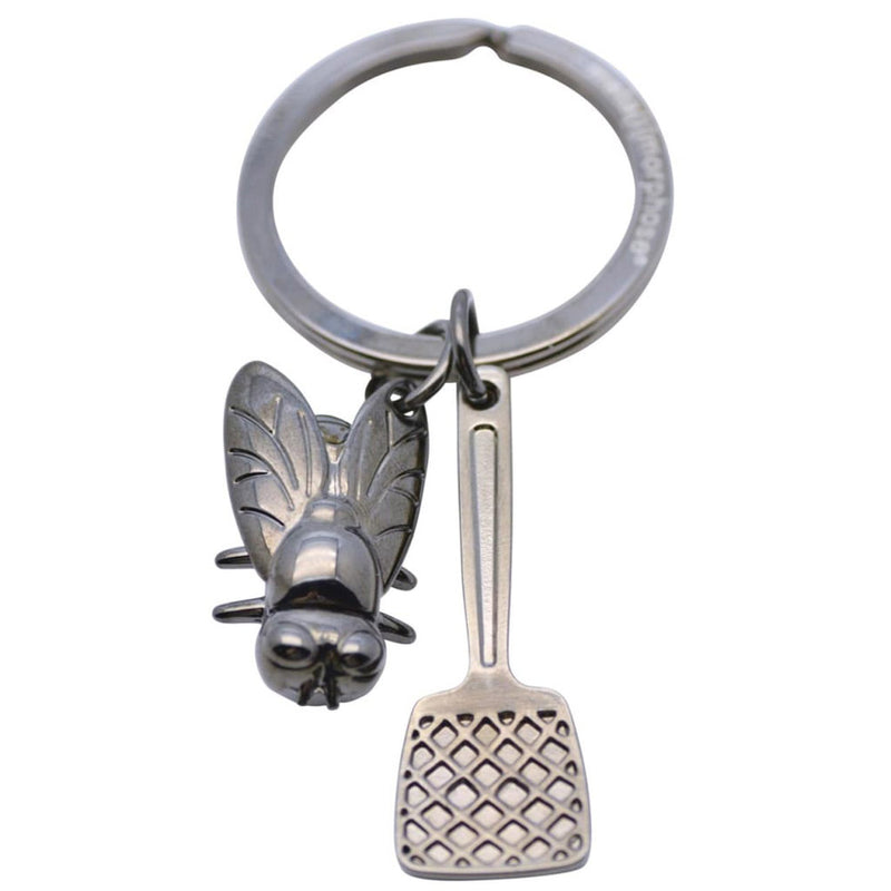 Fly and Fly Swatter Key Holder