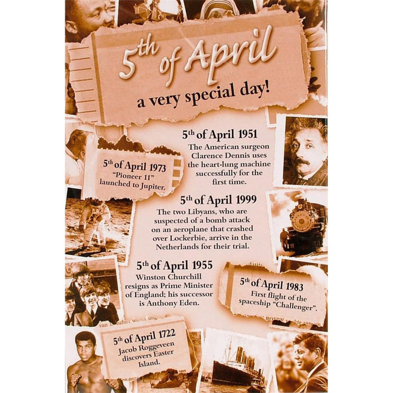 April Chronicle Card