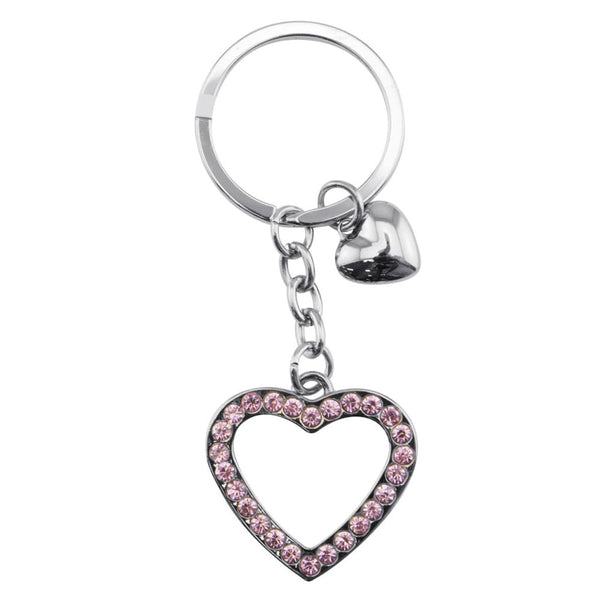 Lifefx Diamante Heart Keyring