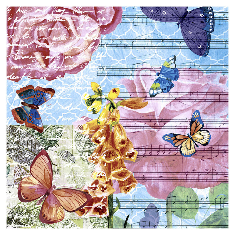 Paper+Design Butterflies Luncheon Napkins