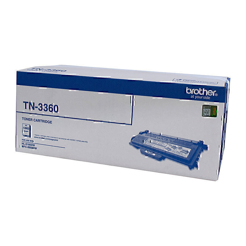 Brother TN3360 Toner Cartridge 12000 Pages (Black)