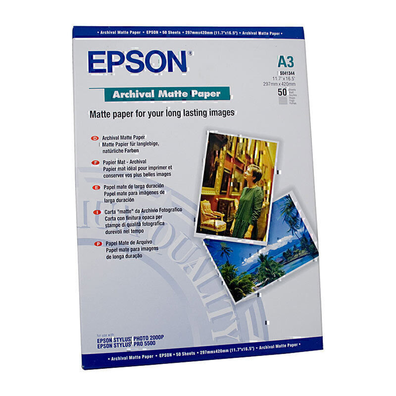 Epson Archival Matte Paper 50pc