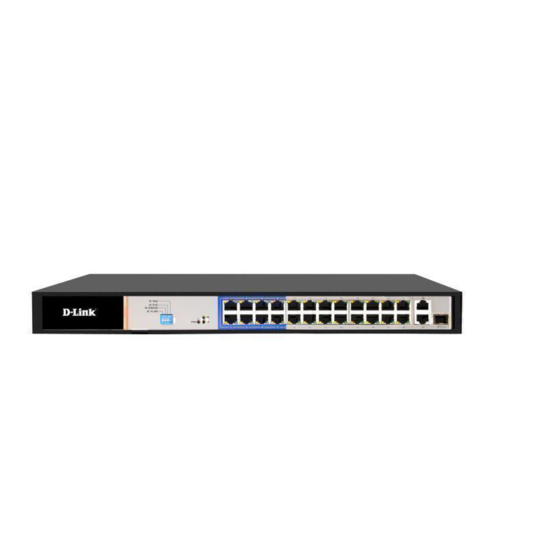 D-Link Poe Switch m/ Long Reach Port