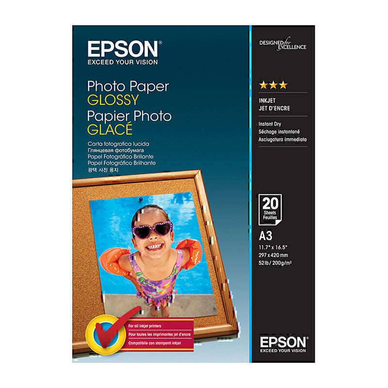 Epson blank fotopapir 20pc