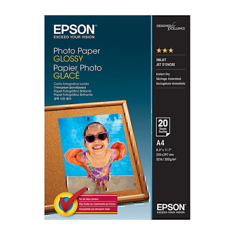 Epson blank fotopapir 20pc