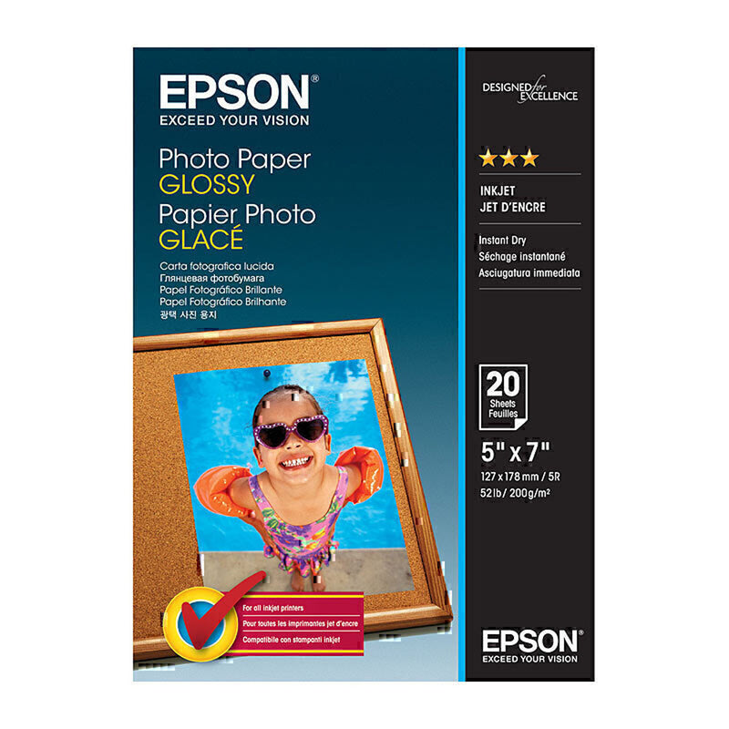 Epson blank fotopapir 20pc