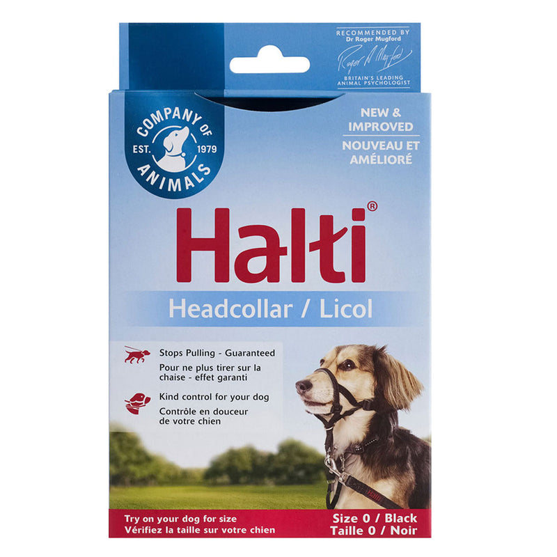 Halti Dog Head Collar (svart)