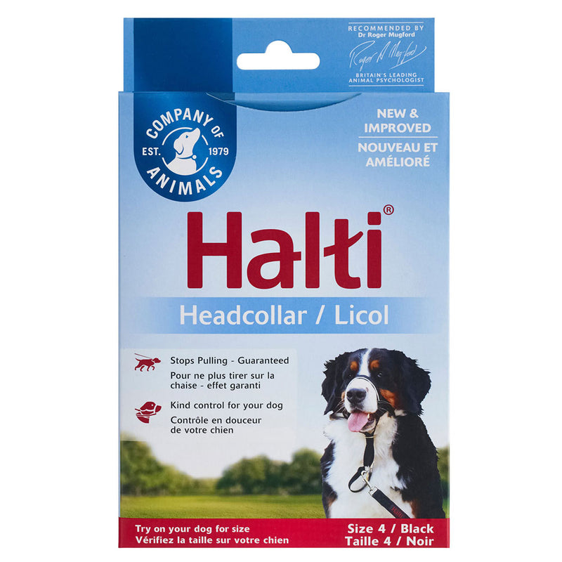 Halti Dog Head Collar (svart)