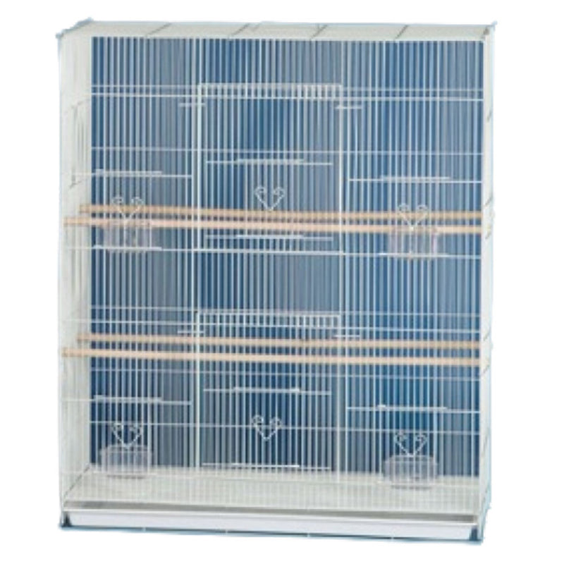 Bird Flight Cage 75x80cm (White)