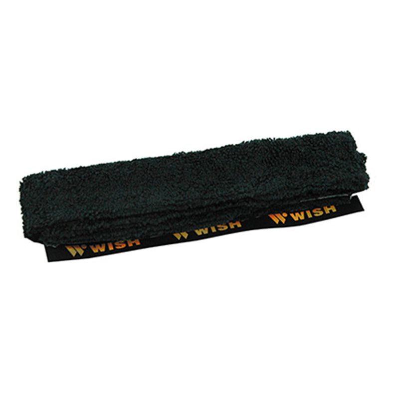 Wish 7042 Tennis Cotton Toweling Overgrip (Black)
