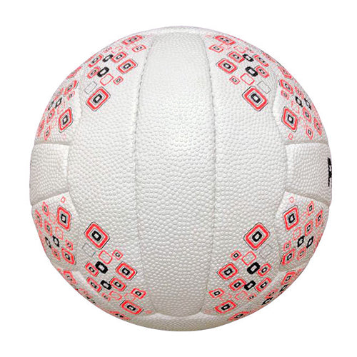 Patrick Champion Netball Size 5 (Fluoro Orange/Black/Silver)