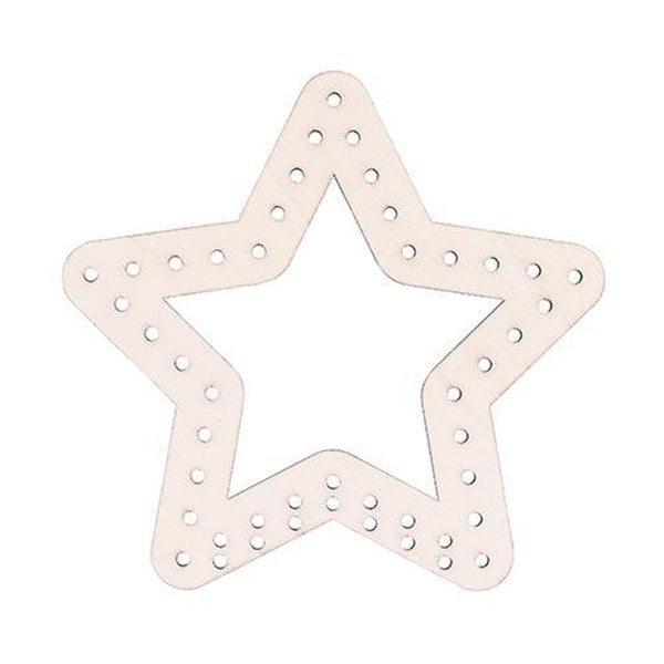 Wooden Weaving Star 10pcs