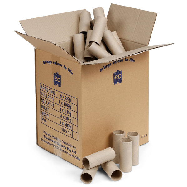 Craft Recycled Cardboard Tube Rolls (Pack of 110)