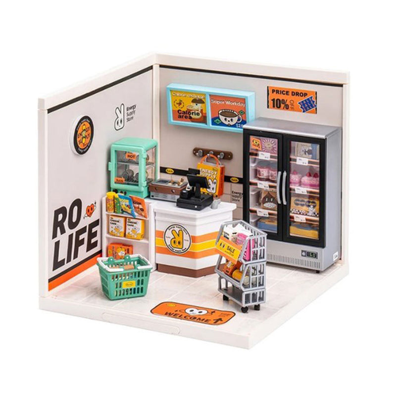 Miniatyr DIY Plastic Superstore