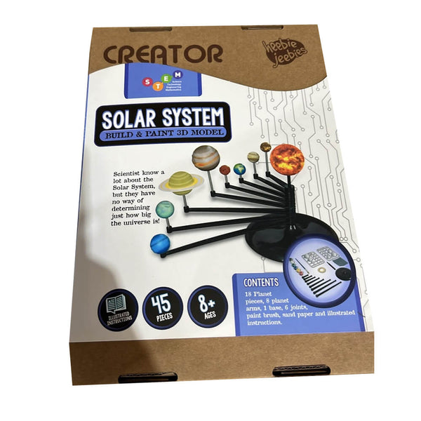 Solar System Build & Paint 3D Model