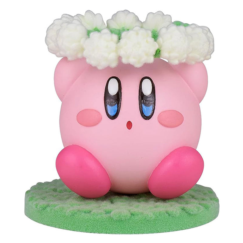 Kirby Fluffy Puffy Mine Play i blomsterfiguren