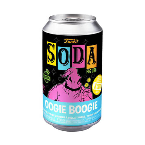 TNBC Oogie Boogie Black Light Vinyl Soda Chase Ships 1 in 6