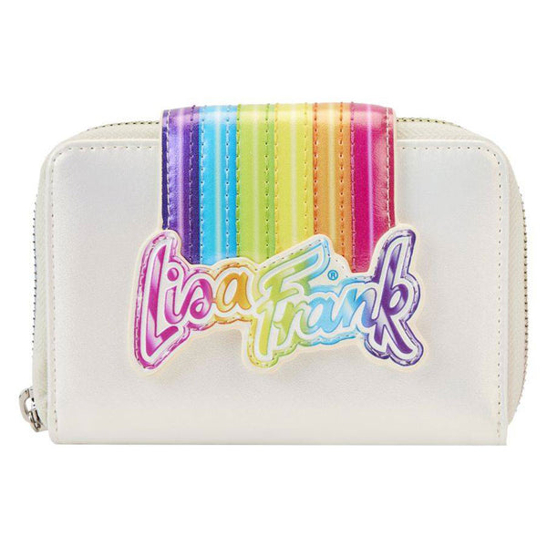 Lisa Frank Rainbow Logo Zip Around Wallet