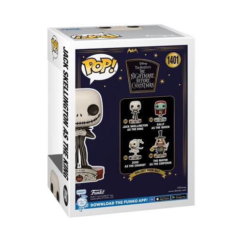 TNBC Jack Skellington as the King US Ex. Pop!