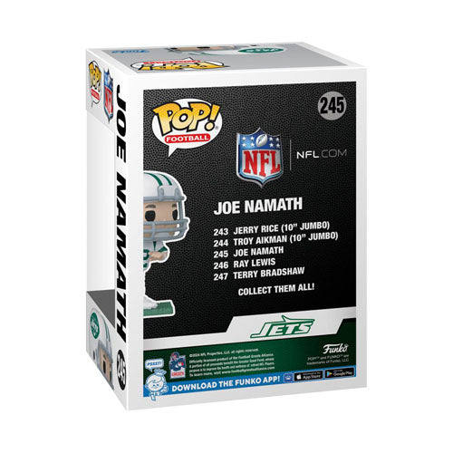 NFL Legends: Jets Joe Namath Pop! Vinyl