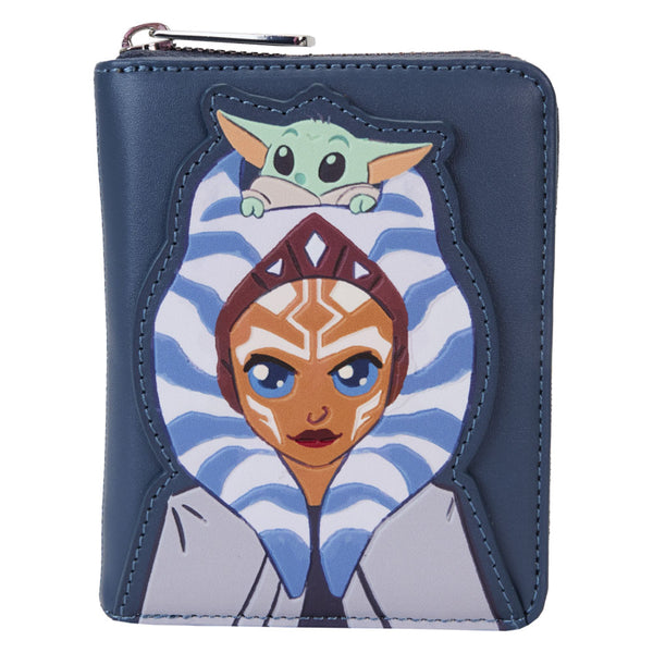 Star Wars: The Mandalorian Ahsoka & Grogu Zip Wallet