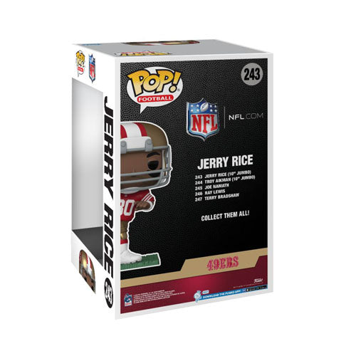 NFL Legends: 49ers Jerry Rice 10" Pop! Vinyl