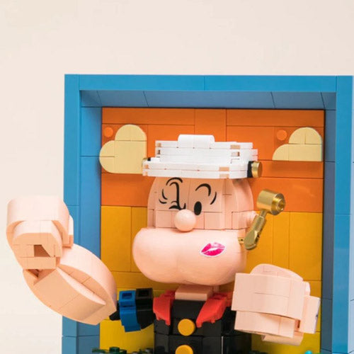 Popeye 3:D Portrait Buildable Set (416pcs)