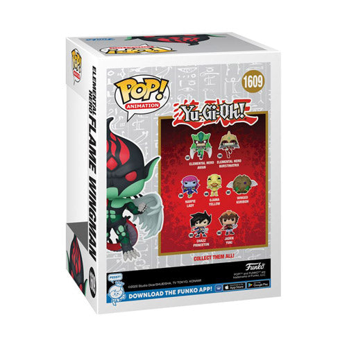 Yu-Gi-Oh! Elemental Hero Flame Wingman SDCC 2024 US Pop!