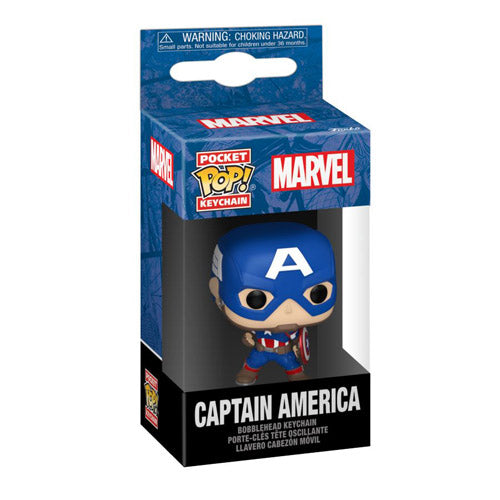 Marvel Comics Captain America New Classics Pop! Keychain