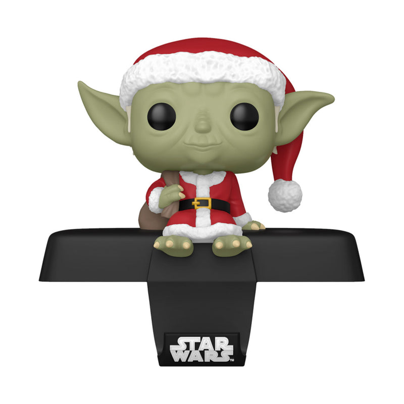 Star Wars Yoda Pop! Edge-Sitter Stocking Hanger