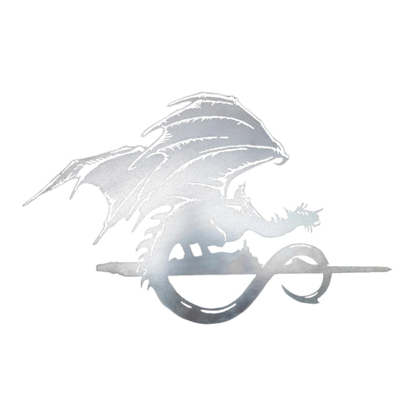 TLOR Fell Beast Metalbird Corten Steel Silhouette