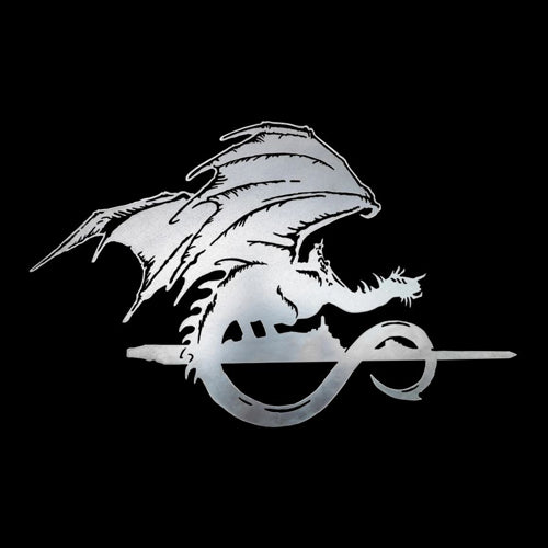 TLOR Fell Beast Metalbird Corten Steel Silhouette