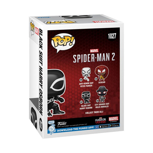 Spider-Man 2 (VG 2023) Black Suit Harry Osborn Pop! Vinyl