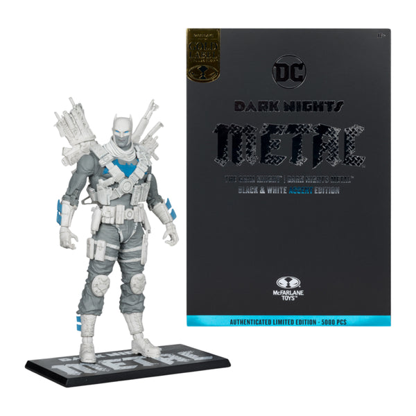 The Grim Knight B&W w/ Accent Gold Label 7" Figure