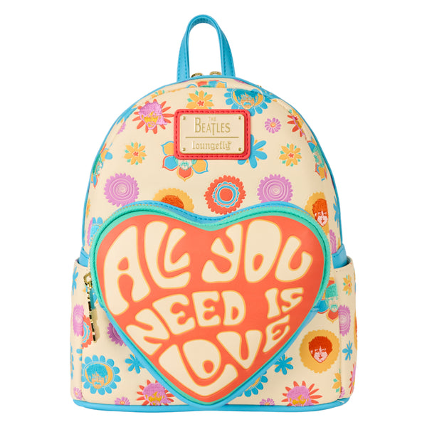 Beatles All You Need is Love Mini Backpack