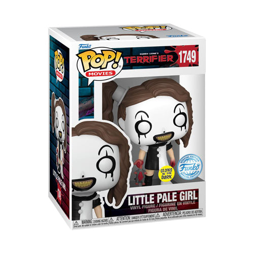 Terrifier Little Pale Girl US Exclusive Glow Pop! Vinyl
