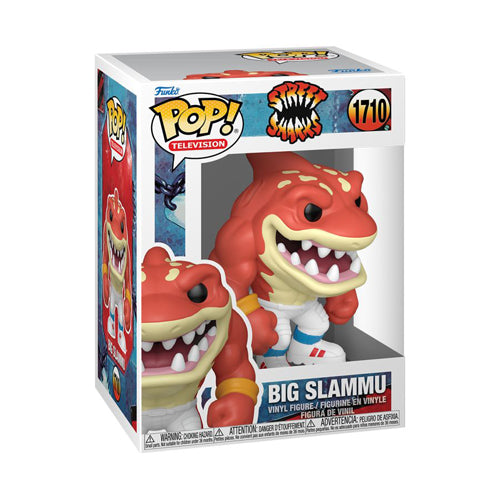 Street Sharks Big Slammu Pop! Vinyl